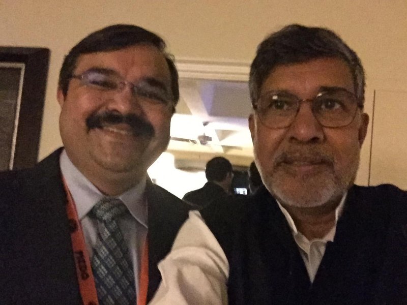 kailash Satyarthi and Jitendra Muchhal